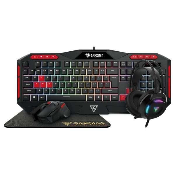 Gamdias POSEIDON M2 4 in 1 RGB Gaming Combo Gamdias POSEIDON M2 4 in 1 RGB Gaming Combo