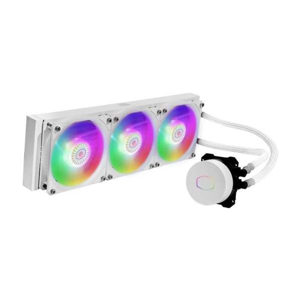 Cooler Master MasterLiquid ML360L ARGB V2 Liquid CPU Cooler White Edition Cooler Master MasterLiquid ML360L ARGB V2 Liquid CPU Cooler White Edition