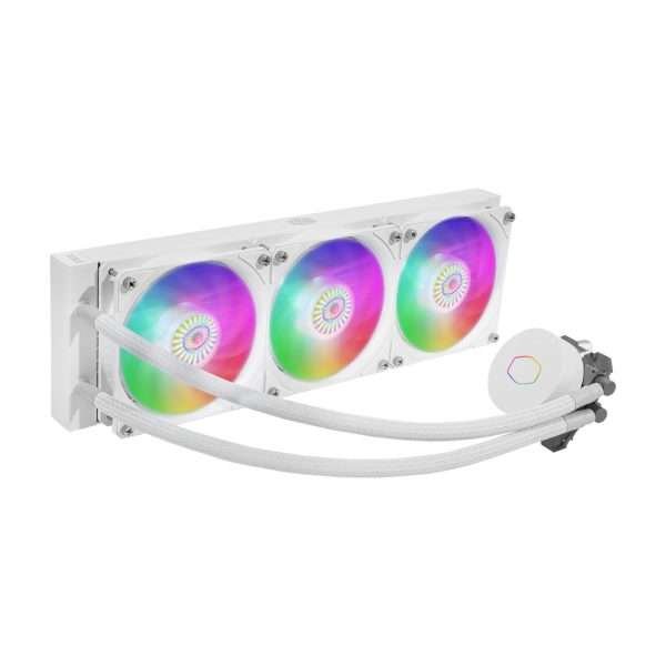 Cooler Master MasterLiquid ML360L ARGB V2 Liquid CPU Cooler White Edition Cooler Master MasterLiquid ML360L ARGB V2 Liquid CPU Cooler White Edition