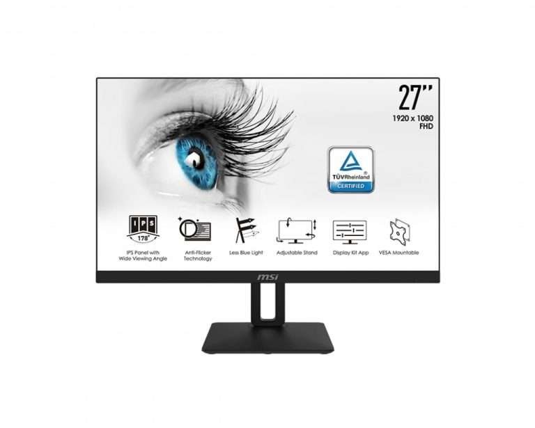 MSI Pro MP271P 27 inch FHD IPS Monitor MSI Pro MP271P 27 inch FHD IPS Monitor