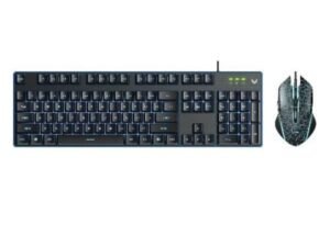 Rapoo V100S Backlit Gaming Keyboard Mouse Combo