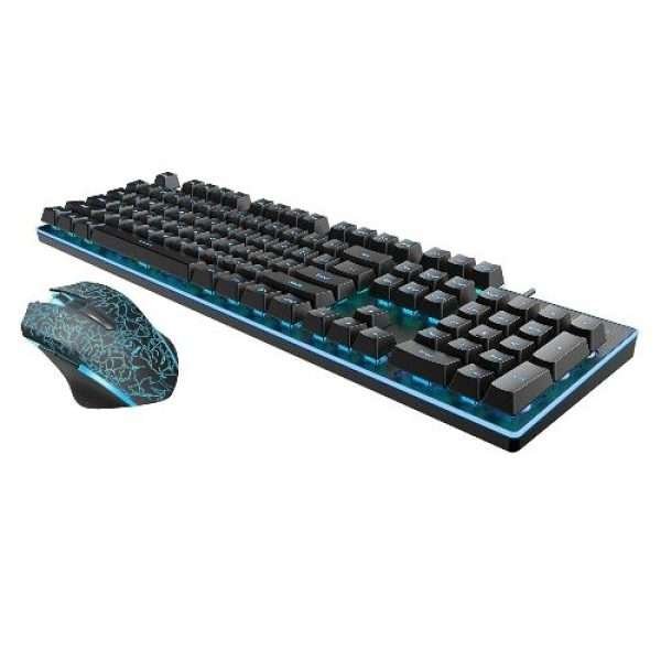 Rapoo V100S Backlit Gaming Keyboard Mouse Combo