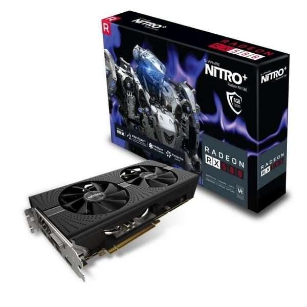 Sapphire Nitro+ Radeon RX 580 8GB Graphics Card Sapphire Nitro+ Radeon RX 580 8GB Graphics Card