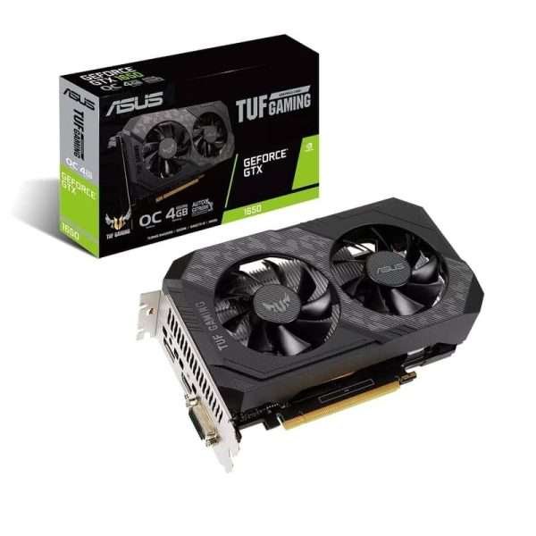 Asus TUF Gaming Nvidia GeForce GTX 1650 OC Edition 4GB GDDR6 Graphics Card Asus TUF Gaming Nvidia GeForce GTX 1650 OC Edition 4GB GDDR6 Graphics Card