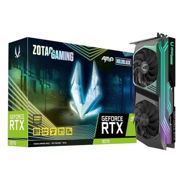 Zotac Gaming Nvidia GeForce RTX 3070 AMP Holo 8GB GDDR6 Graphics Card Zotac Gaming Nvidia GeForce RTX 3070 AMP Holo 8GB GDDR6 Graphics Card
