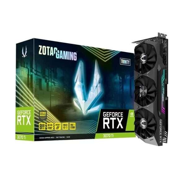 Zotac Gaming Nvidia GeForce RTX 3070 Ti Trinity 8GB GDDR6X Graphics Card Zotac Gaming Nvidia GeForce RTX 3070 Ti Trinity 8GB GDDR6X Graphics Card