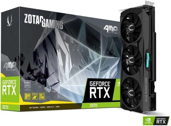 Zotac GeForce RTX 2070 AMP Extreme 8GB Zotac GeForce RTX 2070 AMP Extreme 8GB