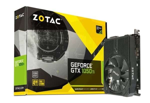 Zotac GTX 1050 Ti Mini 4GB GDDR5 Graphics Card Zotac GTX 1050 Ti Mini 4GB GDDR5 Graphics Card