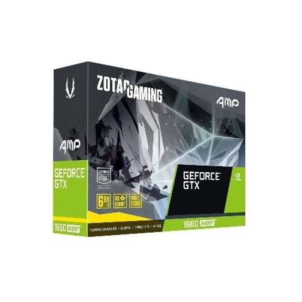 Zotac Nvidia GeForce GTX 1660 Super AMP 6GB GDDR6 Graphics Card Zotac Nvidia GeForce GTX 1660 Super AMP 6GB GDDR6 Graphics Card