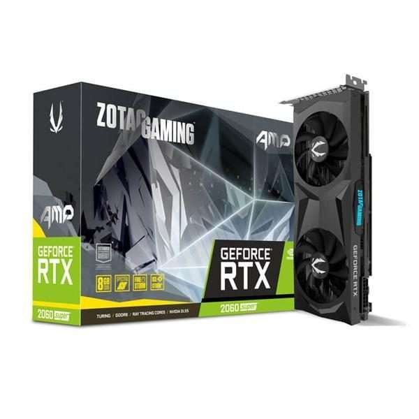 Zotac Nvidia GeForce RTX 2060 Super AMP 8GB GDDR6 Graphics Card Zotac Nvidia GeForce RTX 2060 Super AMP 8GB GDDR6 Graphics Card