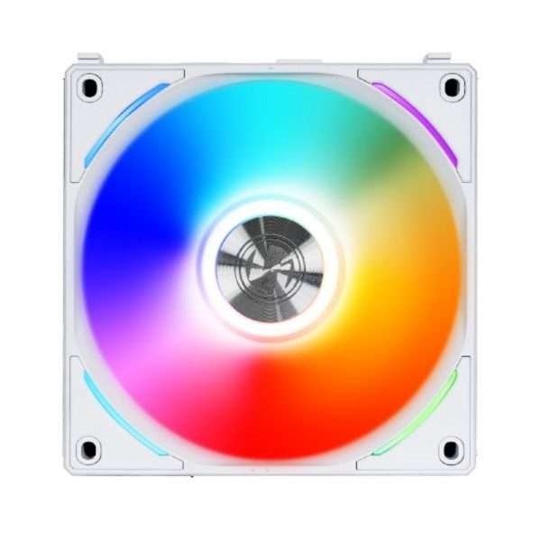 Lian Li UNI Fan AL120 White | ARGB Case Fan Triple Pack Lian Li UNI Fan AL120 White | ARGB Case Fan Triple Pack