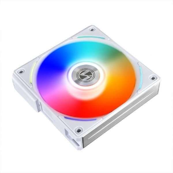Lian Li UNI Fan AL120 White | ARGB Case Fan Triple Pack Lian Li UNI Fan AL120 White | ARGB Case Fan Triple Pack