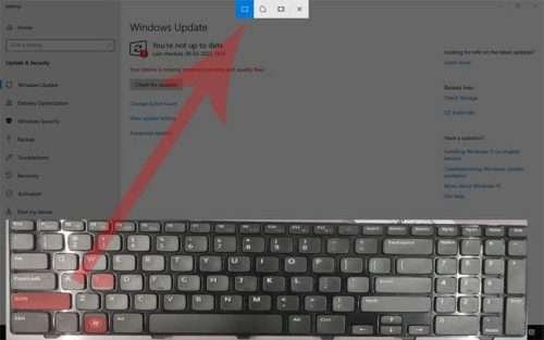 how to screenshot on hp laptop