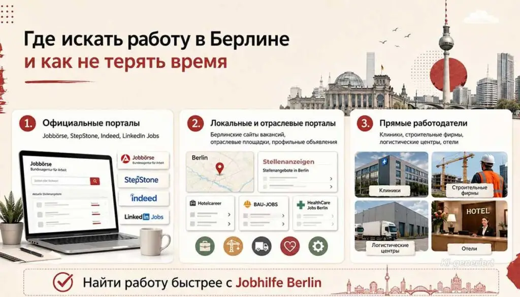 Поиск вакансий в Берлине Поиск вакансий в Берлине