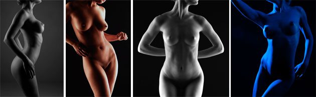 nudes_3_example_5a Two-Light Split Lighting examples