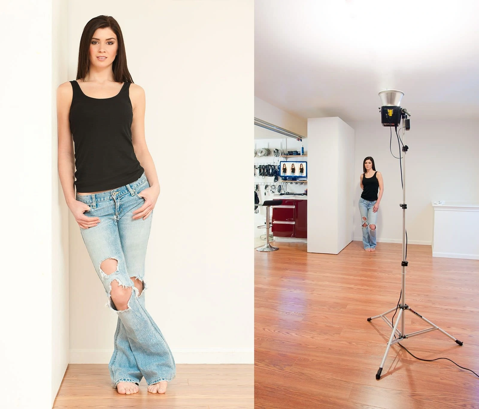 Bounce Flash Example #4