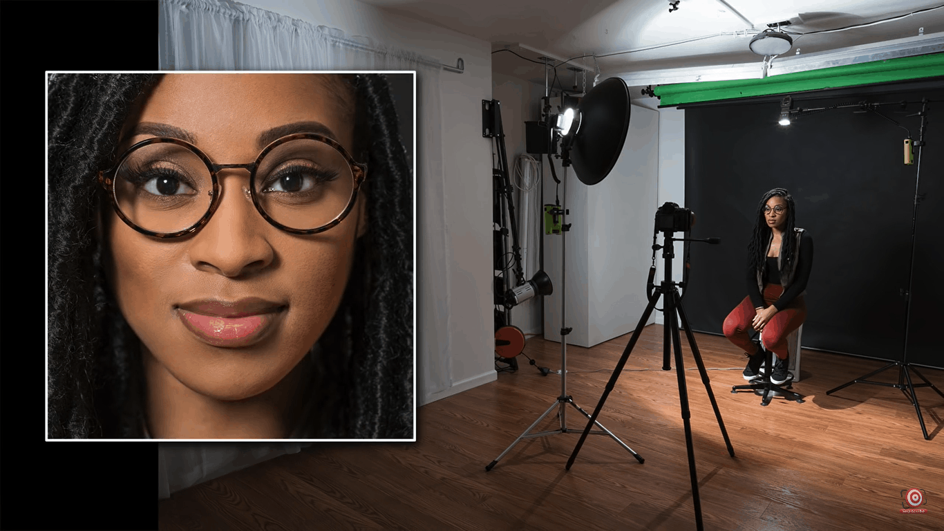 Photographing people with glasses and a beauty dish setup with no glare