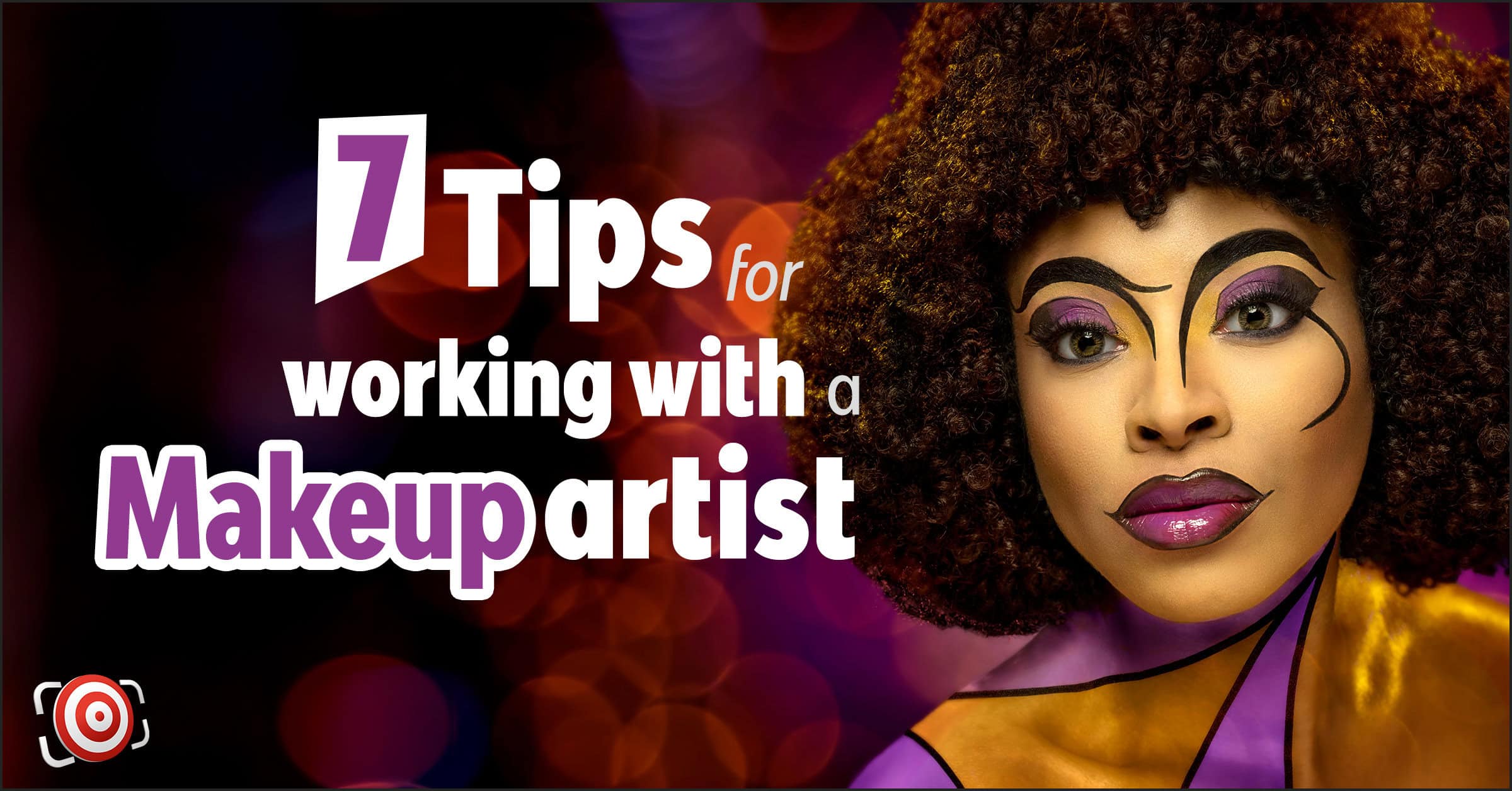 Discover creative makeup techniques against a mesmerizing bokeh background. Learn 7 essential tips for working harmoniously with a makeup artist to achieve stunning results.