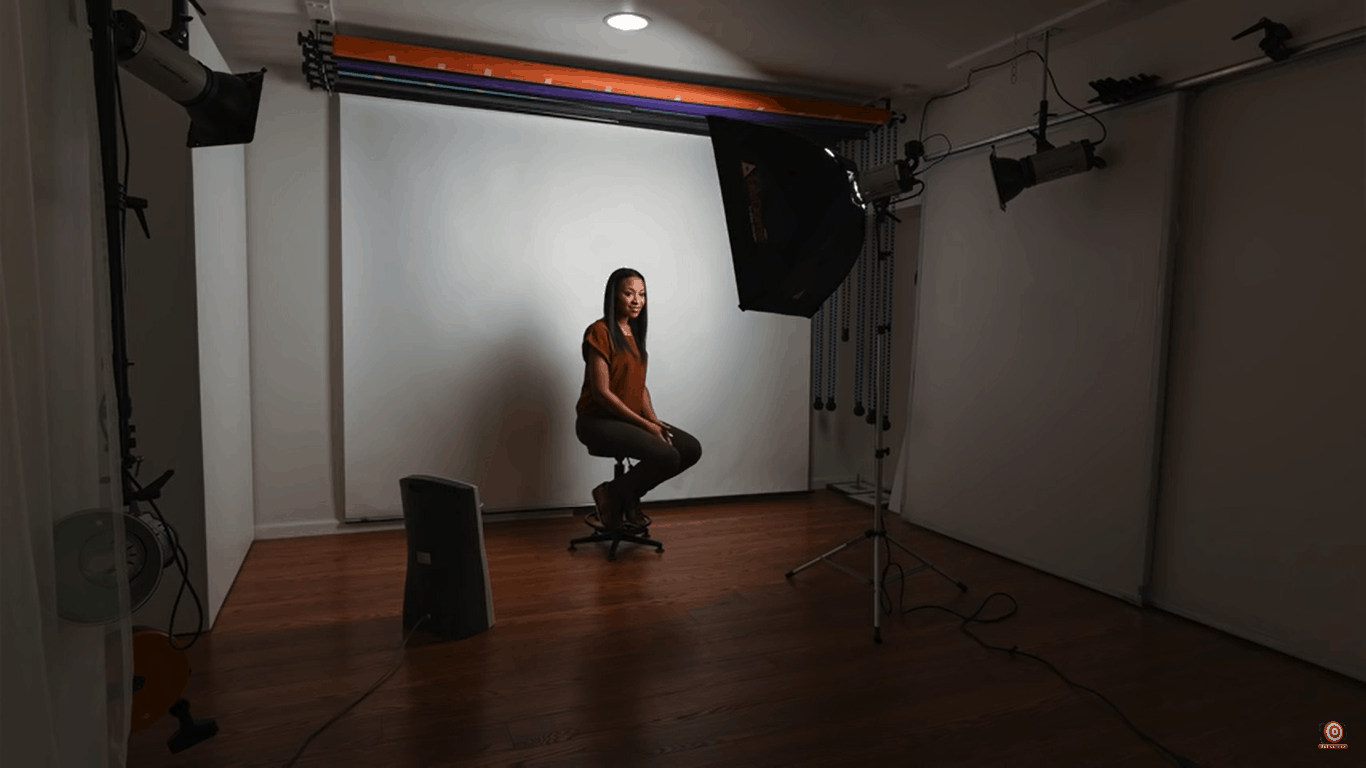 Setup with Softbox