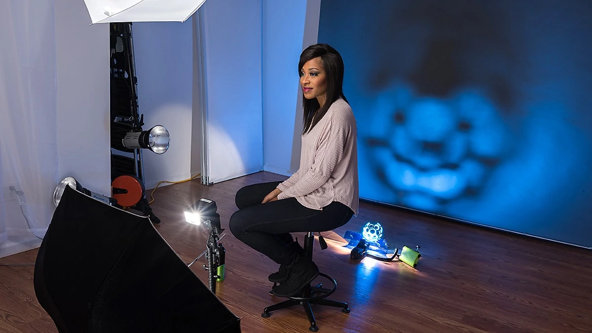 DIY Gobos for cool portrait backgrounds
