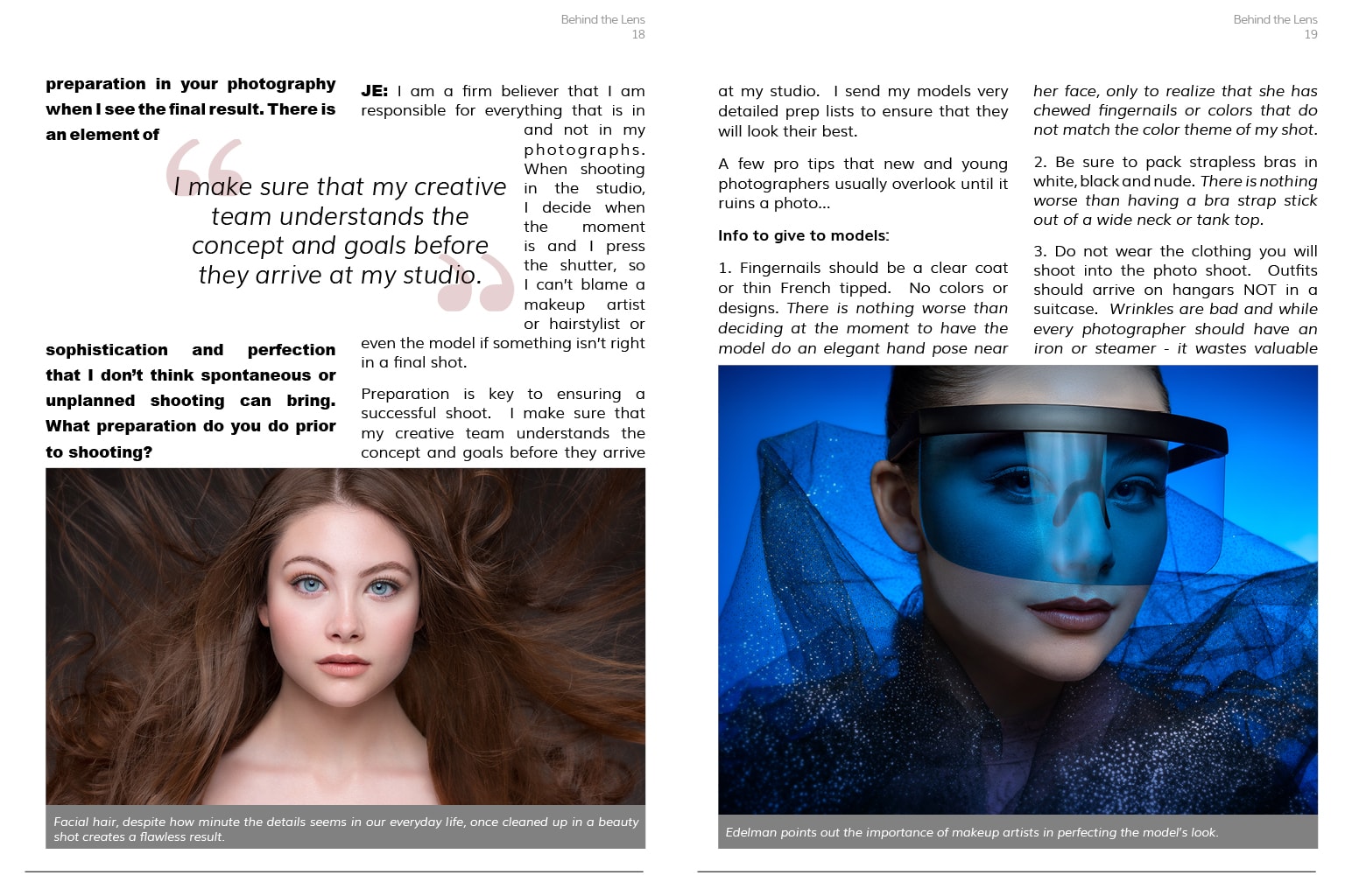 Page 4 of My article published in GoodLight Magazine