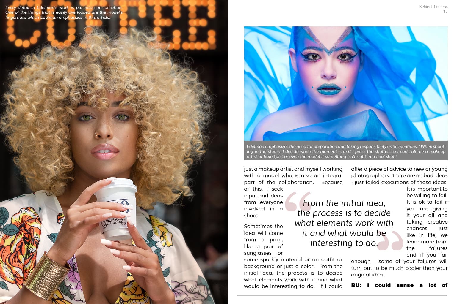 Page 3 of My article published in GoodLight Magazine