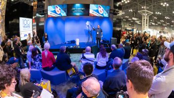 Presenting on the Olympus stage at the PhotoPlus Expo 2019