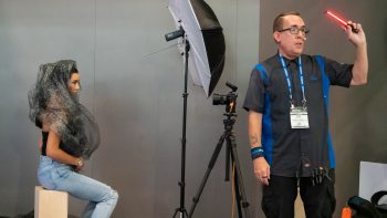 Presenting on the Olympus stage at the PhotoPlus Expo 2019