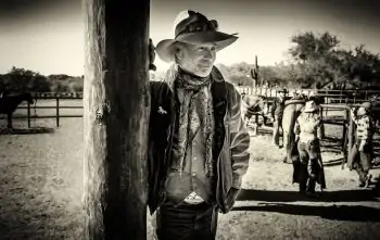 Cowboy at the Tanque Verde Ranch