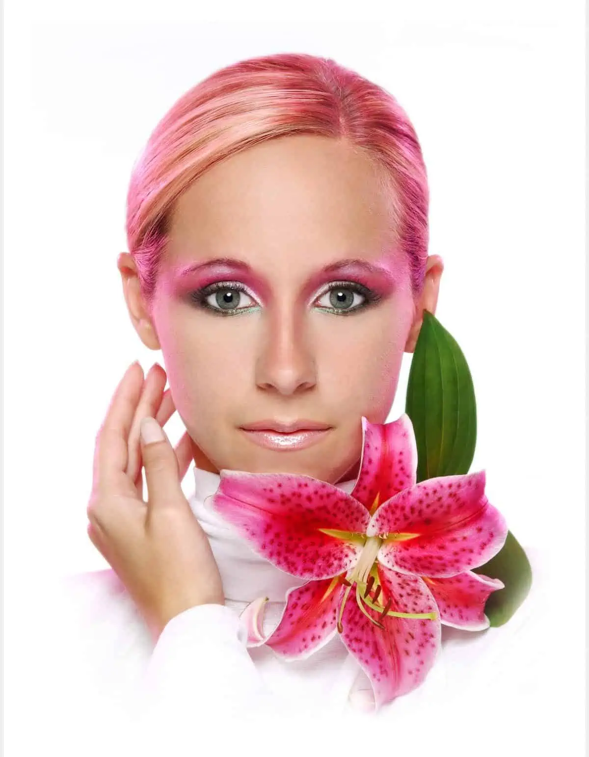 Beauty portrait photographed by Joe Edelman
