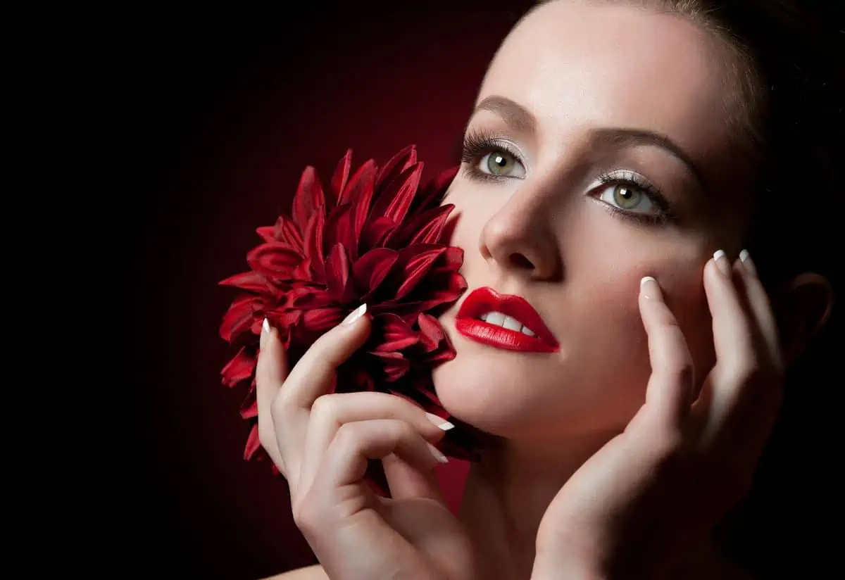 Beauty portrait photographed by Joe Edelman