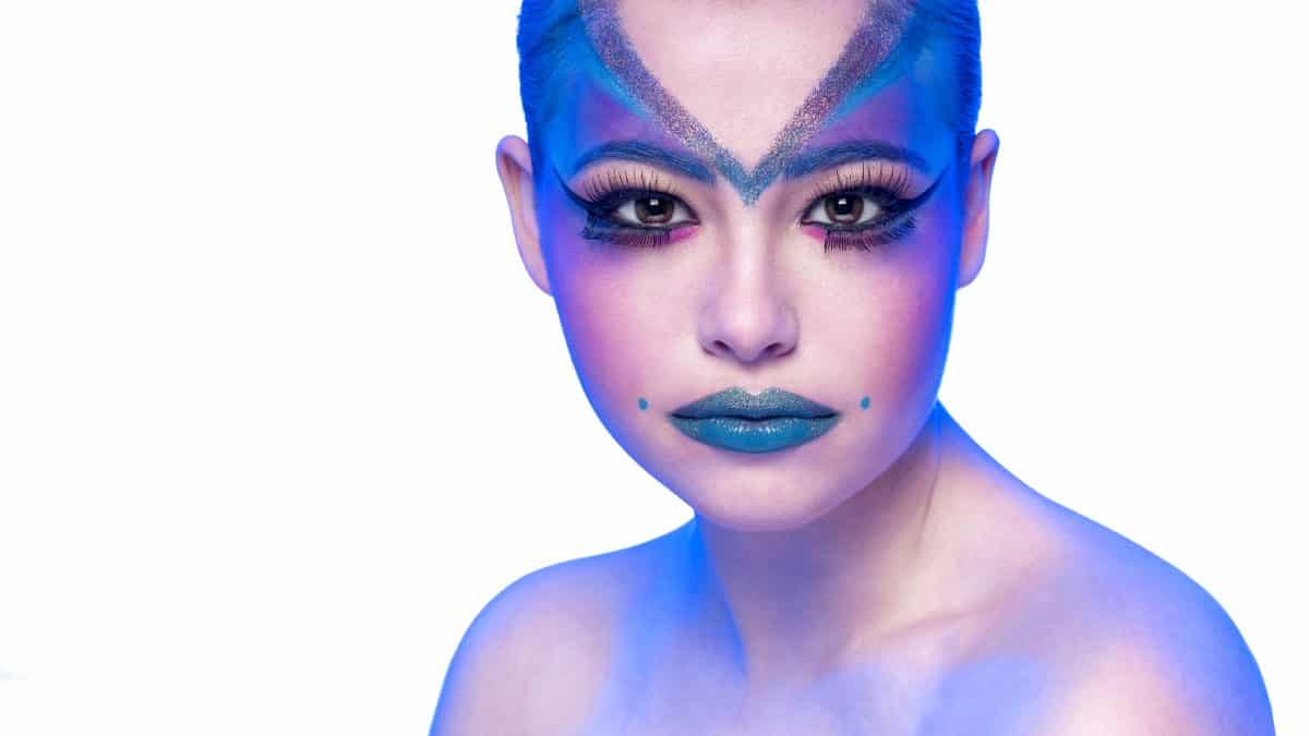 Makeup based beauty and fashion portrait