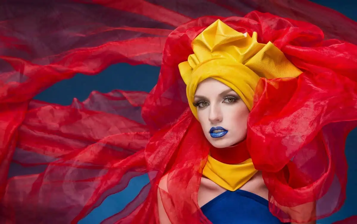 Fantasy fashion portrait