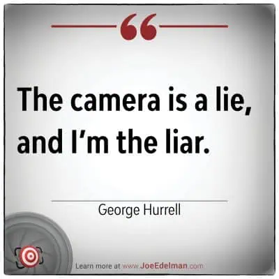 George Hurrell once famously said, "The camera is a lie, and I'm the liar." Discover more about this iconic photographer by visiting the website linked below.