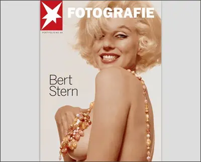 Marilyn monroe on the cover of photografie.