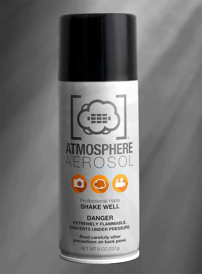 A can of Aerosol Aerosol - spray smoke / haze