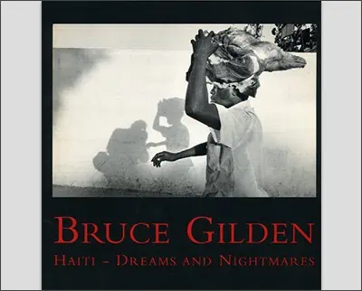Bruce Gilden captures the dreams and nightmares of Haiti through his unique photography style, influenced by Martin Parr.