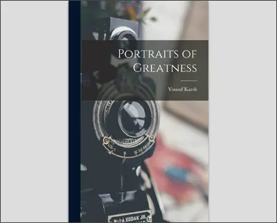 Portraits of greatness book cover.