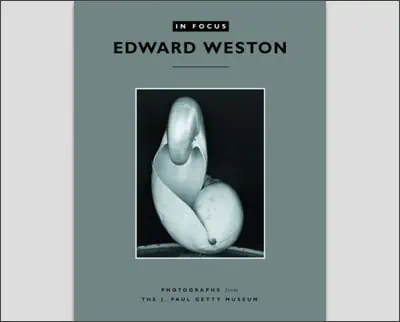 The cover of edward weston's book.