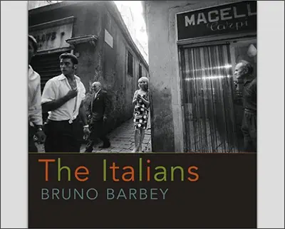 "The Italians" is a photographic collection by Bruno Barbey that captures the essence of Italian culture and society. Inspired by the works of Inge Morath, Barbey's images offer a
