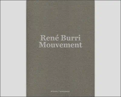 The cover of rene burri movement featuring Bruno Barbey.