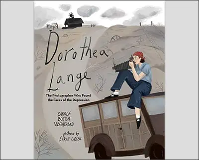Dorothea Lange: The Photographer Who Found the Faces of the Depression Paperback – Picture Book, September 15, 2021by Carole Boston Weatherford (Author), Sarah Green (Illustrator)