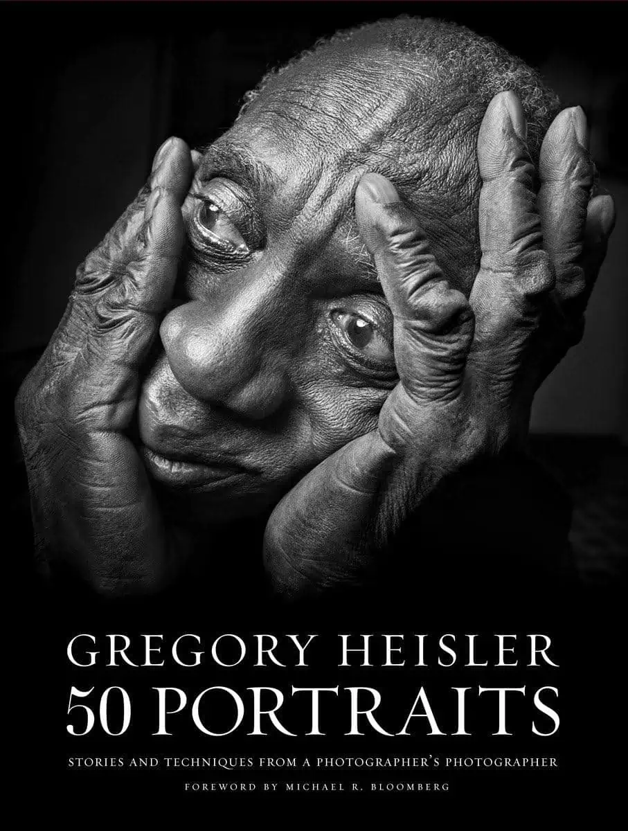 Book cover for 50 Portraits by Gregory Heisler