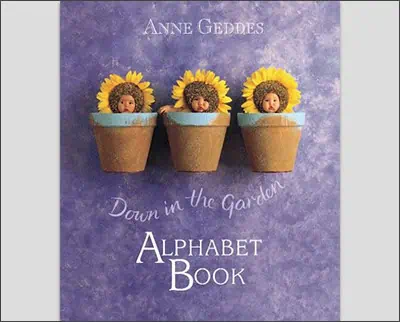 Down in the Garden Alphabet Book Hardcover by Anne Geddes