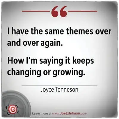 In a timeless quote by Joyce Tenneson: "I have the same themes over and over again," she captures a dynamic spirit, where the way she expresses herself continues evolving and expanding.