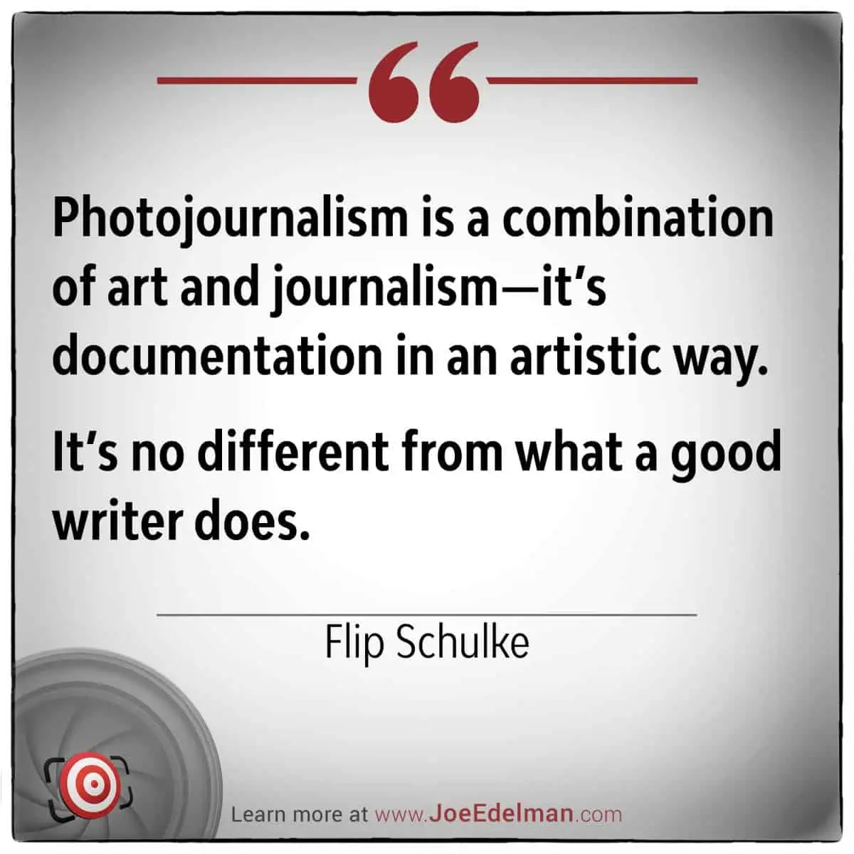 Flip Schulke once eloquently captured the essence of photojournalism as an artful dance between visuals and narrative, much like a skillful writer crafting a story.