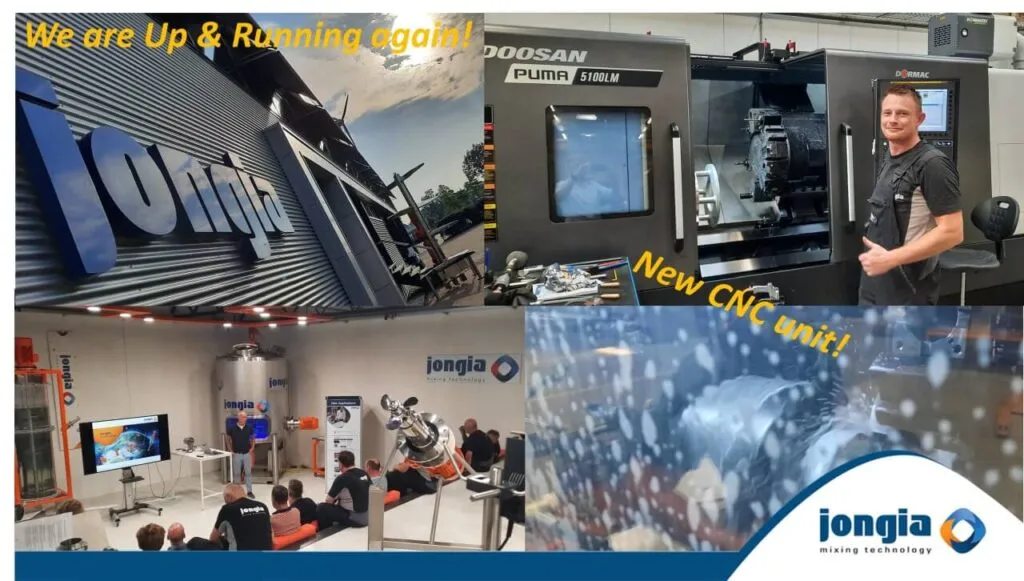 Jongia Mixing-Technology is up running again