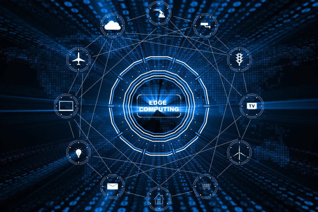 Edge computing paneel, lokale data-analyse, industriële IoT