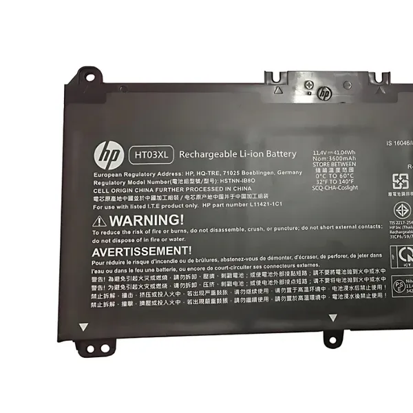 HP original HT03XL 4150 mAh Pro Series Long Backup Battery For Pavilion HP star 14-CE0025TU 14-CE0034TX 15-CS0037T 250 255 G7 HSTNN-LB8L L11421-421 HSTNN-LB8M/DB8R MPN: HT03XL 4150 mAh Pro