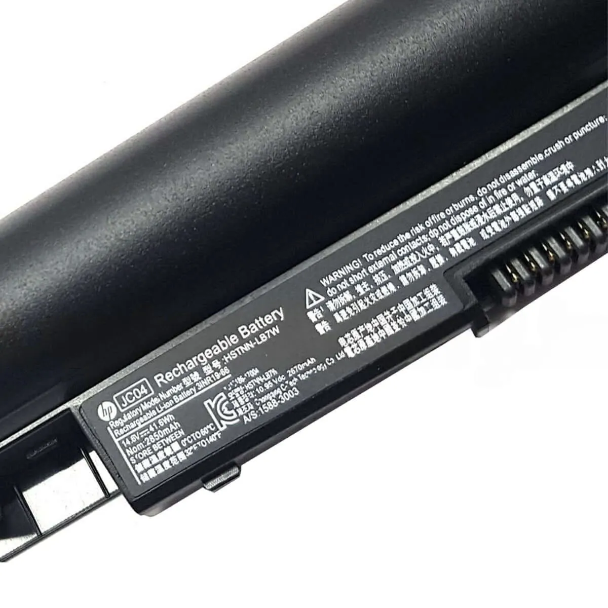 JC04 notebook battery for HP 15-BS 17-BS 15Q-BU 15G-BR 17-AK 15-BW 15Q-BY SeriesMPN: JC04